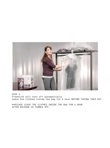 [現貨@衣物消毒機] FreshCloz 臭氧衣物消毒機套裝